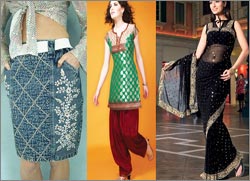 Indian Fusion Outfits