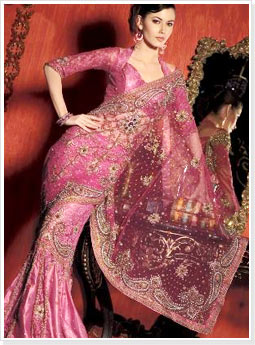 Embellished Designer Wedding Saree 
